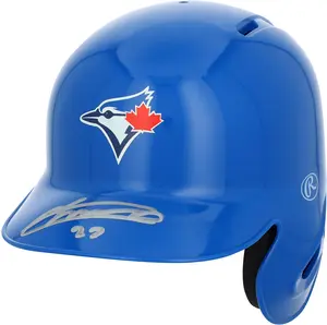 Vladimir Guerrero Jr. Toronto Blue Jays Autographed Mini Batting Helmet - Fanatics Authentic Certified