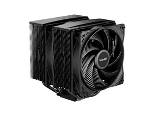 be quiet! Pure Rock Pro 3 Black 120mm Rifle CPU Cooler Socket compatibility Intel 1851 / 1700 / 1200 / 1150 / 1151 / 1155  and AMD AM5 / AM4 (BK042)