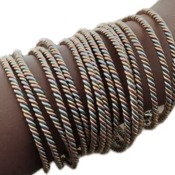 Pure Copper, Zinc & Brass Bracelet