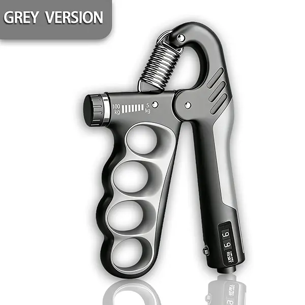 Adjustable Hand Gripper Strength Training Equipment, 5-100KG Capacity, Auto Counting for At-Home Gym & Outdoor Fitness