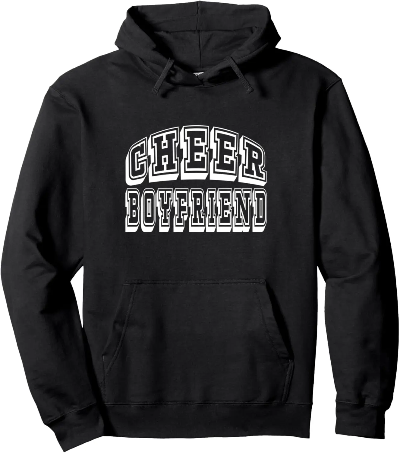 Cheer Boyfriend Proud Cheerleader BF Pullover Hoodie