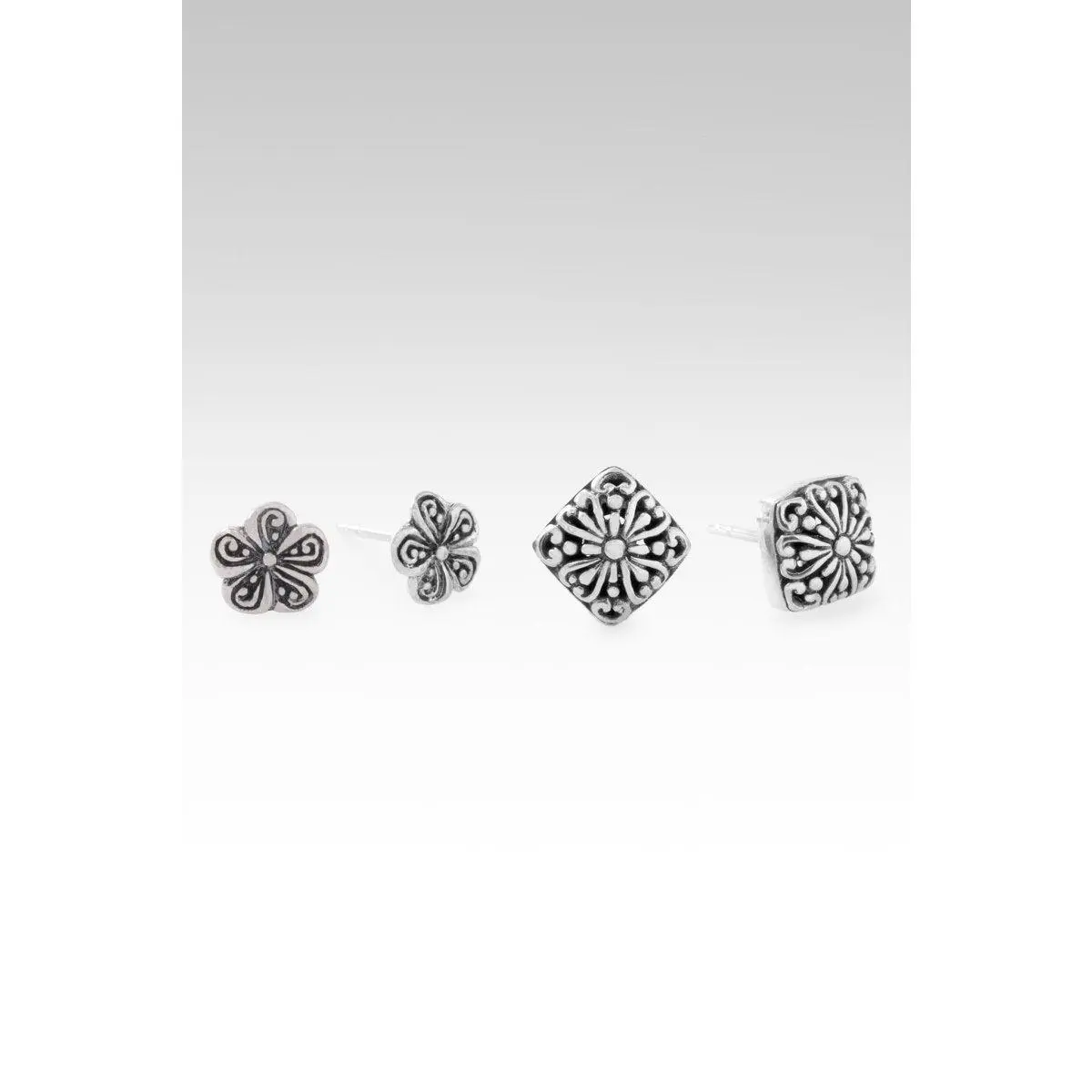 U R Healing Earrings Set of 2™ in Janyl Adair & Frangipani