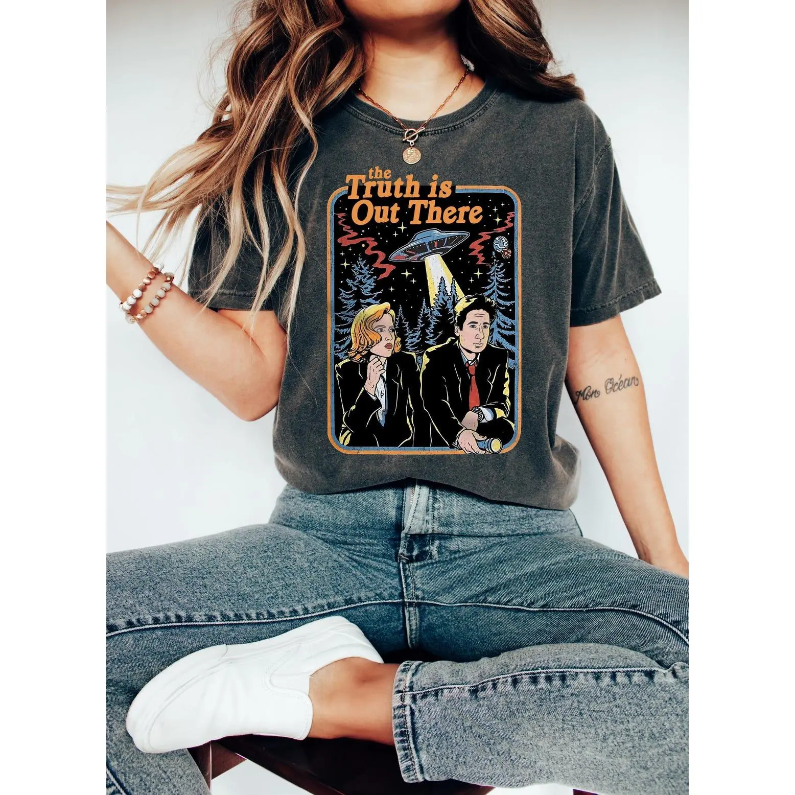 Comfort Colors® My X-Files Shirt, My X-Files Tshirt, The Files Top, The Truth Is Out There Tee, Scully And Mulder Outfit, Theory Lover Gift