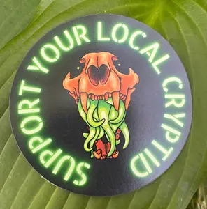 "Support Your Local Cryptid" Magnet
