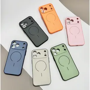 Official Skin-Friendly Case · Contrast Color Series Protection for 17PROMA 17AIR  17PRO 16 15 14 13 Pro MaX