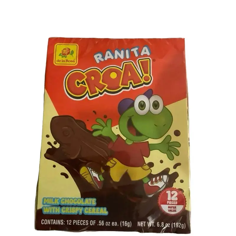 Ranita Croa Frog Shaped Chocolate milk chocolate
