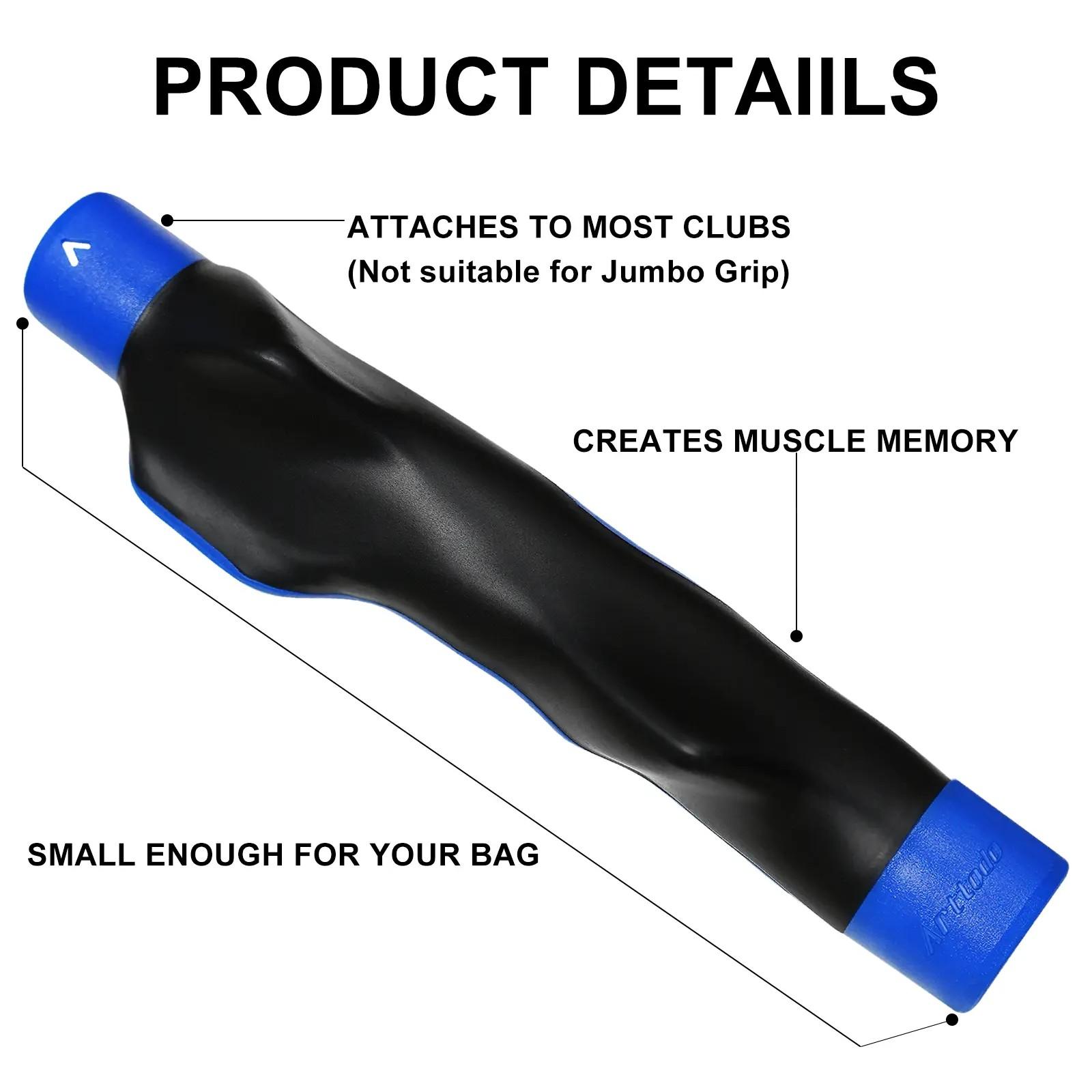 Golf Grip Trainer, Golf Training Aid, Easy To Carry to the Practice Area, Grip Trainer Club to Help Train Correct Hand Position