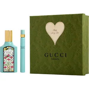 Gucci Flora Gorgeous Jasmine Set-Eau De Parfum Spray 1.6 Oz & Eau De Parfum Spray 0.33 Oz Mini For Women Gucci Flora Gorgeous Jasmine Set-Eau De Parfum Spray 1.6 Oz & Eau De Parfum Spray 0.33 Oz Mini For Women