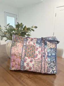 Women's Shoulder Bag, Patchwork Tote Bag, Stylish Everyday Carry Accessory