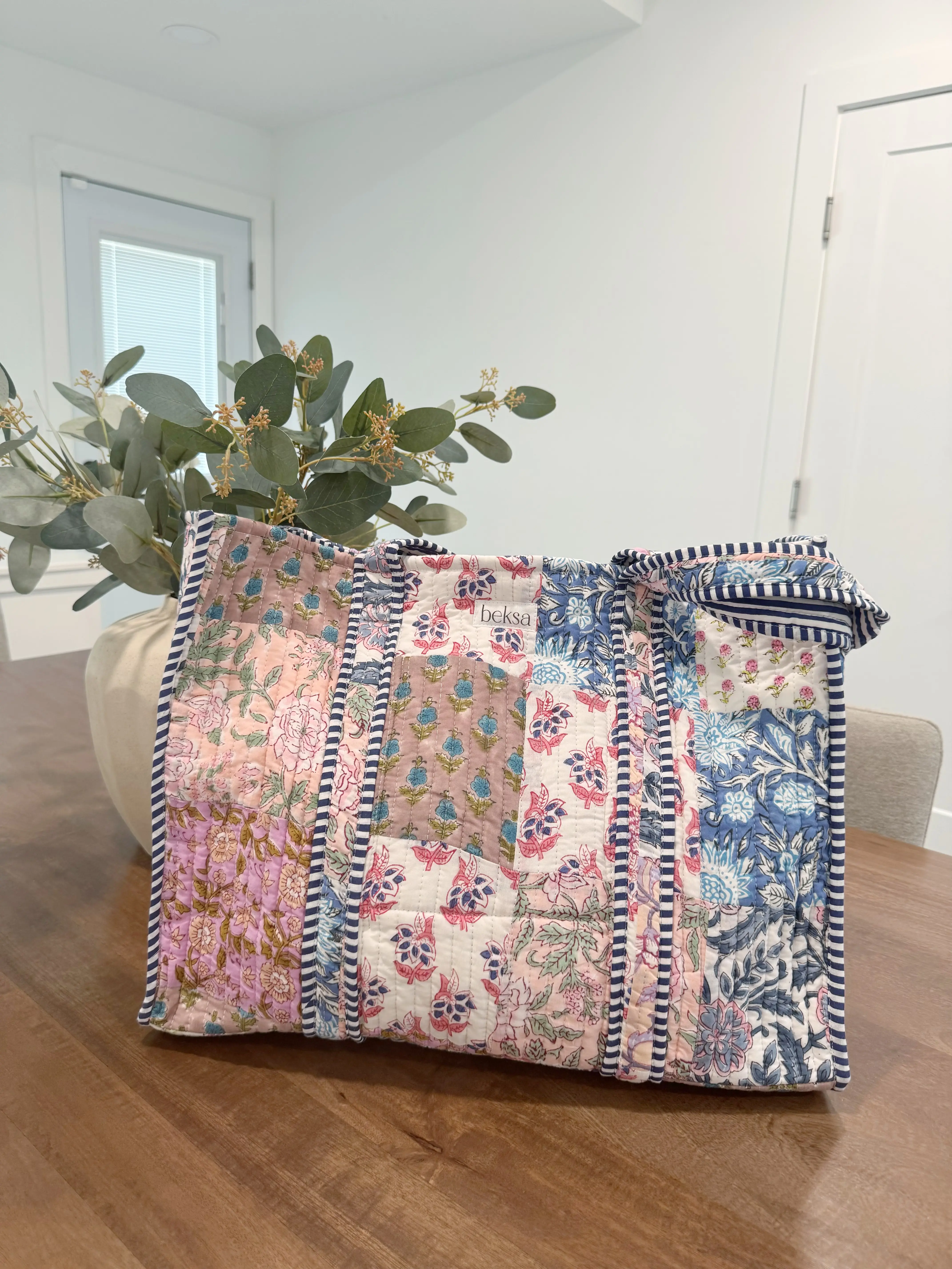 Women's Shoulder Bag, Patchwork Tote Bag, Stylish Everyday Carry Accessory