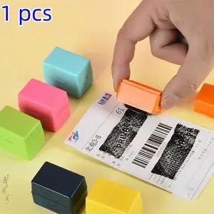 Confidentiality Stamp, 1 Count Identity Theft Protective Roller Stamp with Ink, Privacy Security Stamp Tools, Office Stationery & Supplies