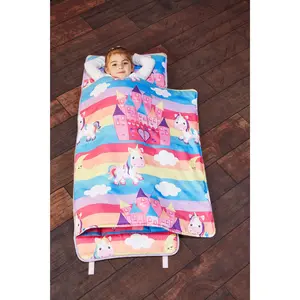 Unicorn Dreams Nap Mat with Pillow