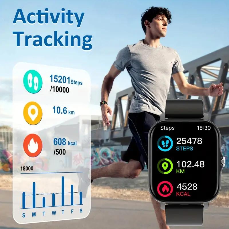 LAXASFIT Smartwatch with Fitness & Call Features Y13, Supports Calculator, Fitness Tracking, Bluetooth Calling, Message Notifications, Etc.Suitable for both men and women, it makes a great gift.Smartwatch Android and iOS AI GPS fashion  gadget