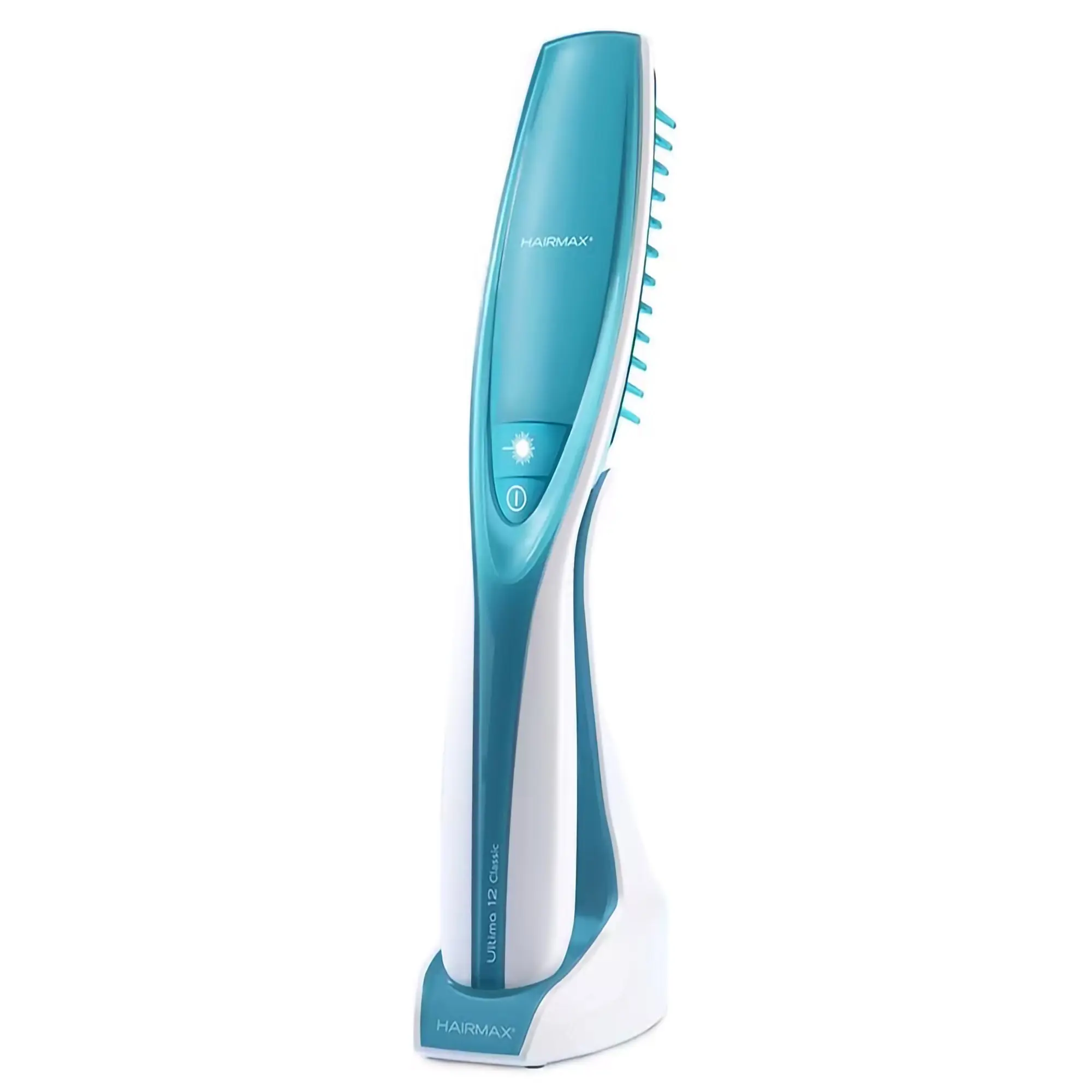 HAIRMAX Ultima 12 Classic LaserComb, Hair Growth Device for Hair Loss and Thinning, Scalp Care Treatment with Parting Teeth, 8-Min Sessions, Laser Hair Therapy, Hair Growth Products