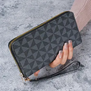Unisex Long Wallet Fashion Capacity Printed Change Clutch Wallet Wallet Card Bag