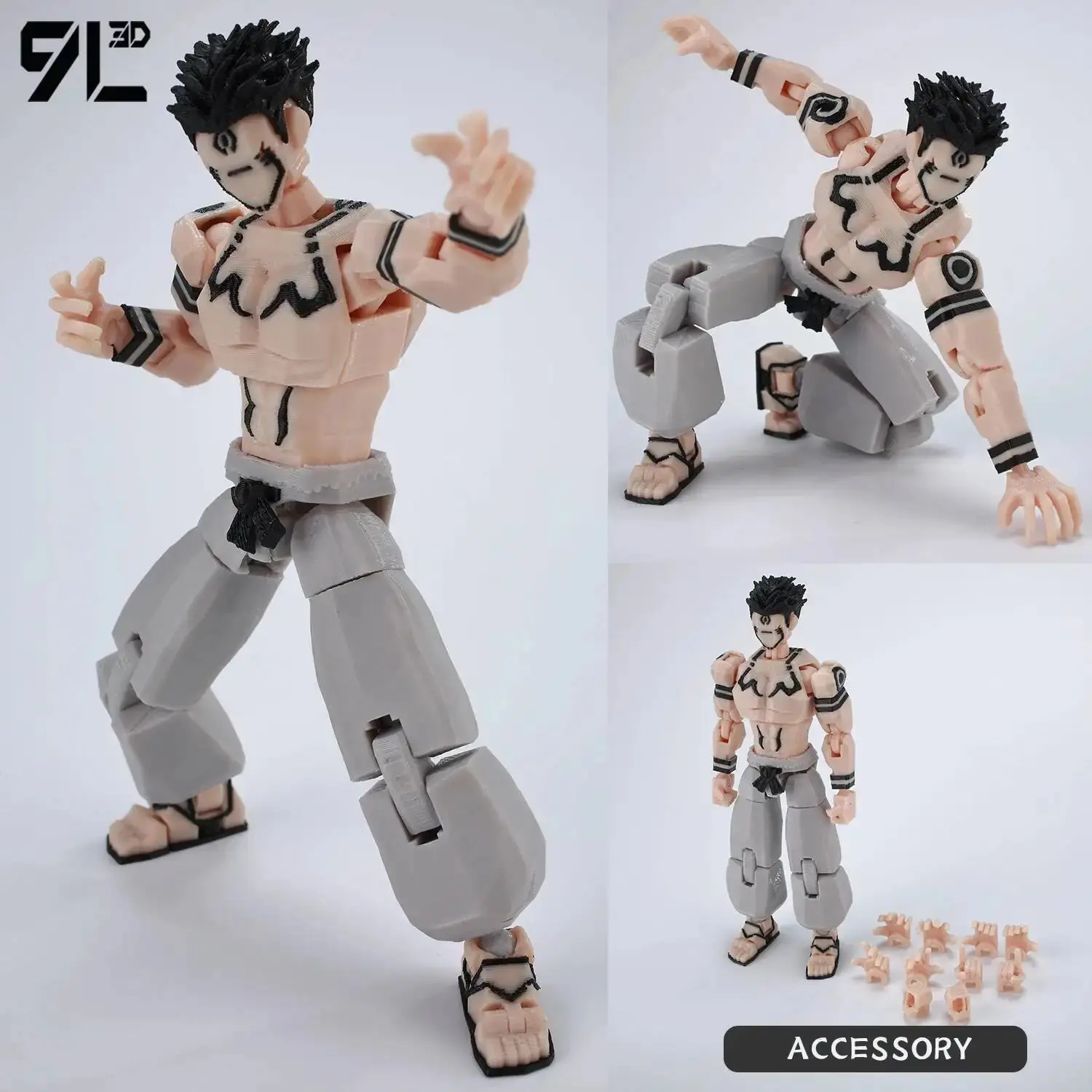 9L3D Multi-Joint Articulated Figure Dummy13 Jujutsu Kaisen Kenjaku