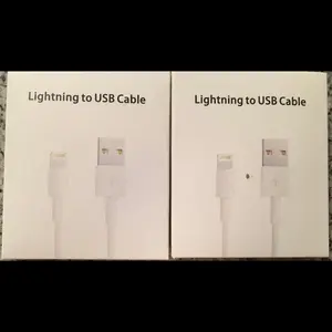 USB iPhone Charger - Lightning to USB Cable for Fast Charging and Data Transfer