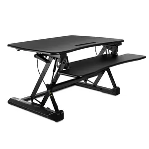 Standing Desk Sit-Stand Desk Converter Height Adjustable, Large Surface Area