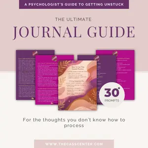 Guided Mental Wellness Journal Prompts | Therapist-Created Self Reflection & Healing Workbook