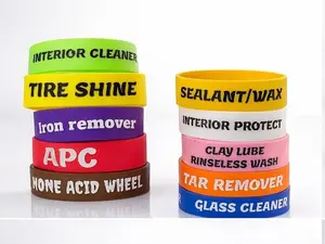Color Flow Smart Bands-Color Coded Identification bands for car detailers