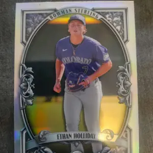 Bowman 2026 sterling silver Ethan Holliday