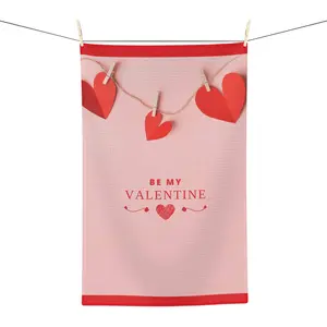 Be My Valentine Microfiber Tea Towel