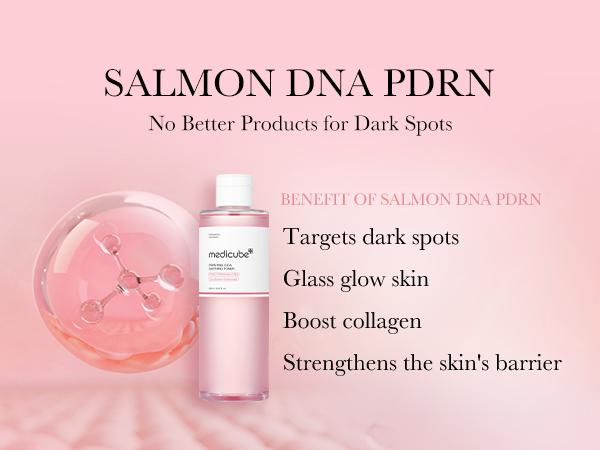 [medicube] PDRN Pink Cica Soothing Toner I Pink Glow Toner I Salmon DNA, Salmon PDRN, Hydrating, Moisturizing, Uneven Tone, Korean Skincare