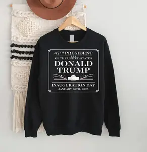 Donald Trump Inauguration Day Shirt, President Trump Shirt, 47th President Of The United States Shirt, January 20th 2025 Trump Vance Shirt, Unisex, Menswear, Graphic