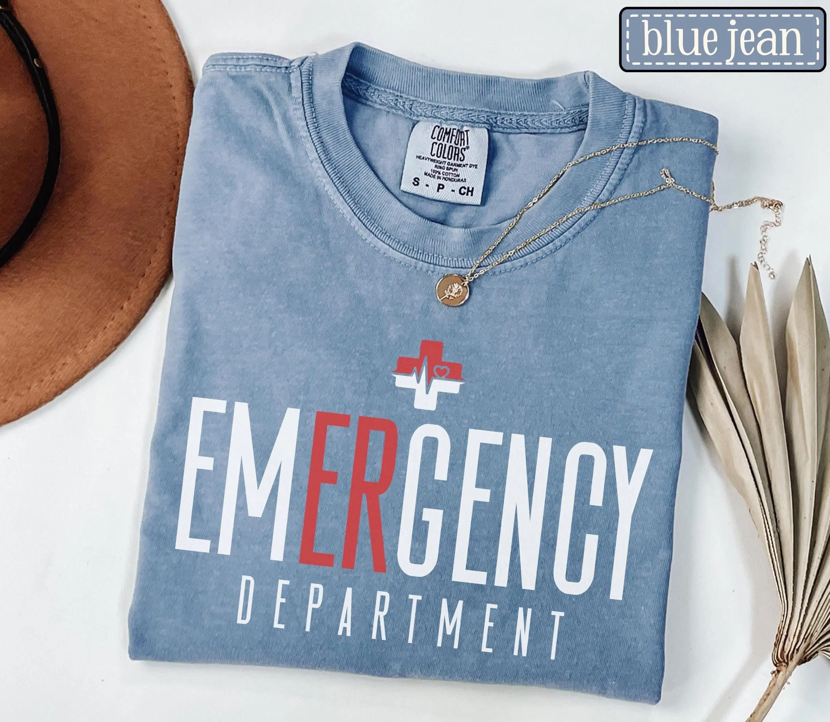 Emergency Department Shirt • ED Nurse Work Tshirt • Emergency Room Staff Crew Tee • ER Nurse Tech Doctor Gift • Paramedic EMT