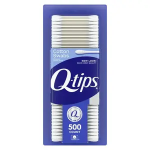 Q-tips Cotton Swabs, Original, For Home, First Aid and Beauty, 100% Cotton, 500 Count