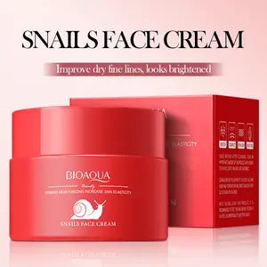 Snails Face Cream, Mineral Oil Infused Hydrating Plumping Cream, Skin-Friendly Compact Repair Formula, Light weight Daily Facial Moisturizer for Dry Skin Care