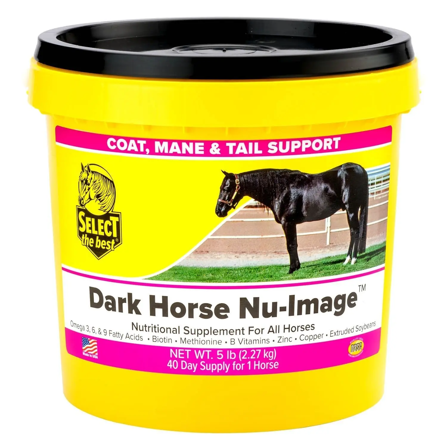 Dark Horse Nu-Image Coat, Mane & Tail Supplement for Horses