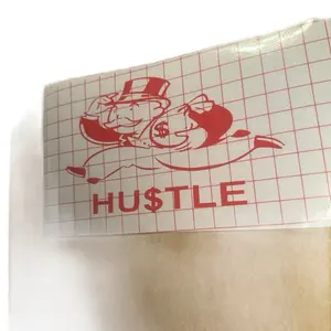 Mr Monopoly Hu$tle Decals for Windshield Windows Vehicles Walls Durable Weather Resistant Easy Application Personalize Your Space