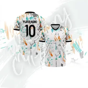 Men’s White Floral Football Jersey – Tropical Hawaiian Style – Custom Name & Number – Summer Game Day Shirt 2026