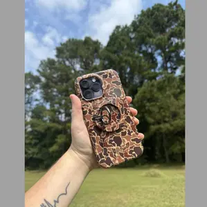iPhone Case Duck Camo with Grip