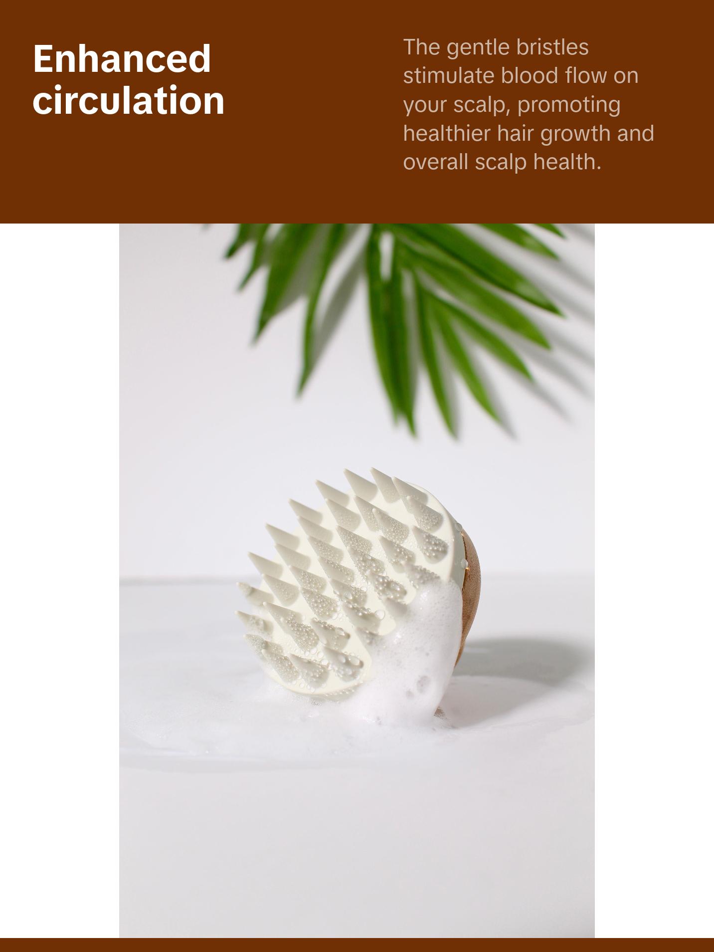 Bamboo Scalp Massager