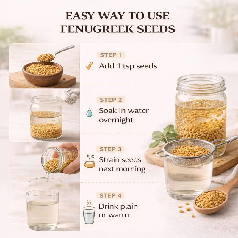 Spicy Pantry Fenugreek Seeds – Whole Methi Seeds for Curries, Tea, Lentils, Pickles & Spice Blends