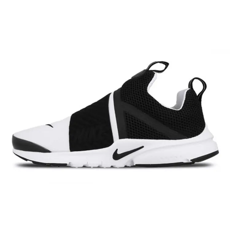 Nike Presto Extreme White Black GS Comfort Low Top Kids'' Sneakers 870020-100