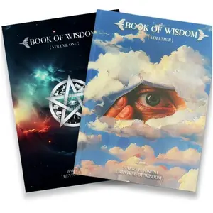 Book of Wisdom Volume 1&2Paperbook Soft Cover Regular Edition EnglishSpiritual Guidance Guide to Awakening andTransformation