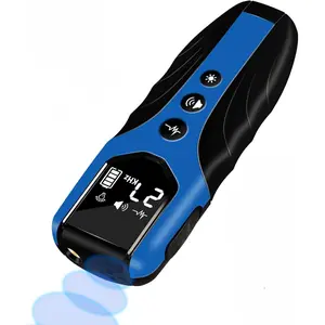 Dog Bark Deterrent Device, Anti Barking Device for Dogs 3X Ultrasonic to Correct Own or Neighbors Dog's Bad Behavior 25ft Range, 5 Adjustable Modes Dog Training Device, Blue