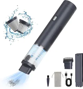 Ultra-Portable Cordless Handheld Vacuum Cleaner - Rechargeable Electric Broom