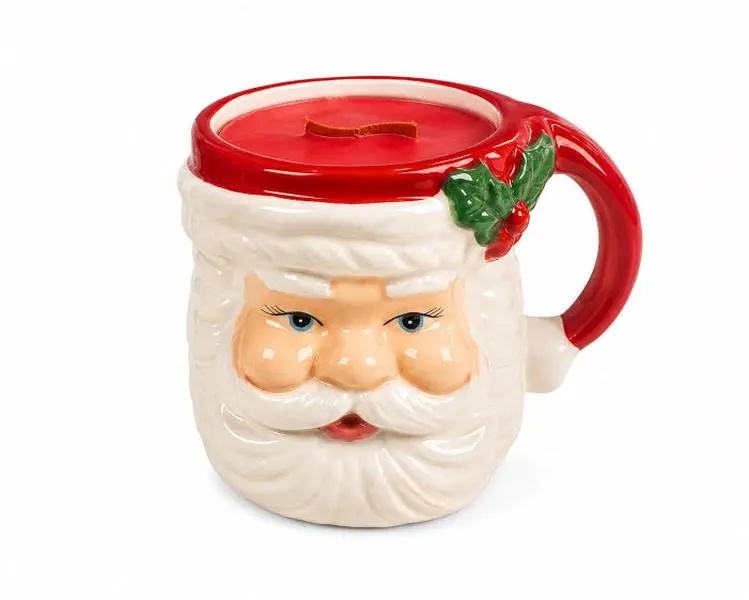 Santa's Hearth I Large Wood Wick Holiday Candle