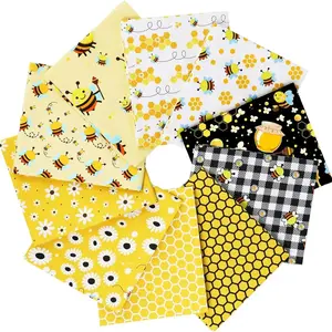 Newbrothread&Craftido -25 Options- 100% Cotton Quilting Fabric Bundles 10pcs Fat Quarters 18”x21”-Medium Weight 5.2 oz- for Quilting, Sewing Project, Patchwork Home Textile, mothersdaygift