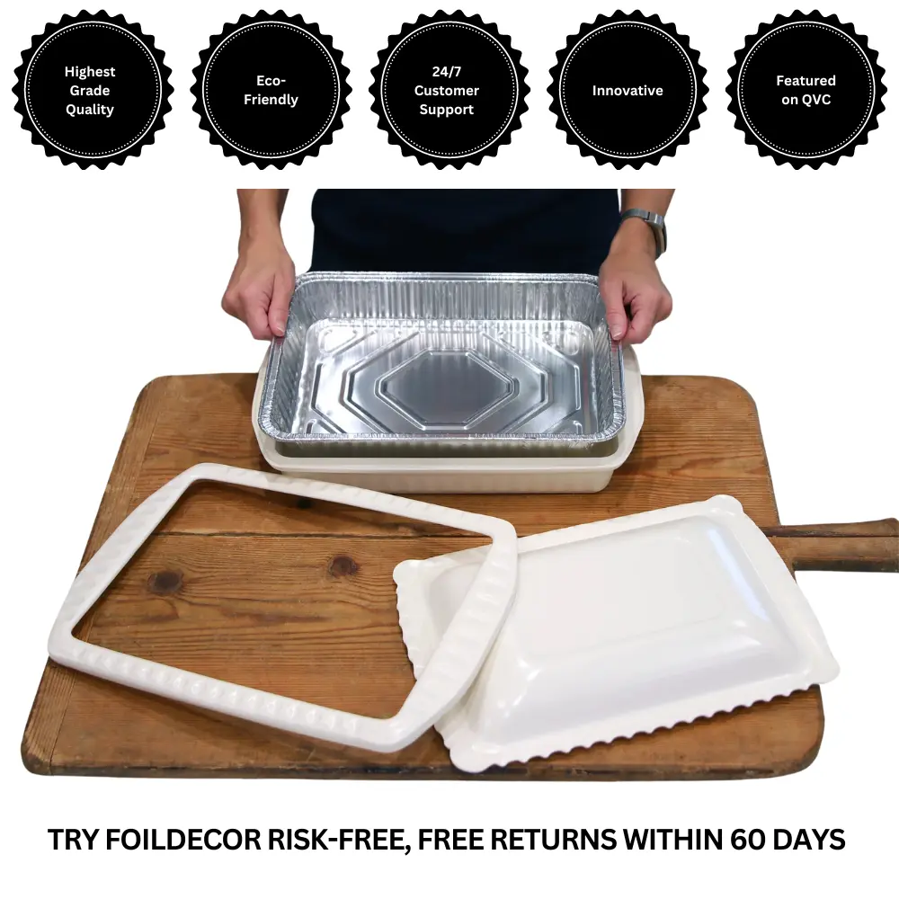 Foil Decor:9X13 Foil Pan Carriers