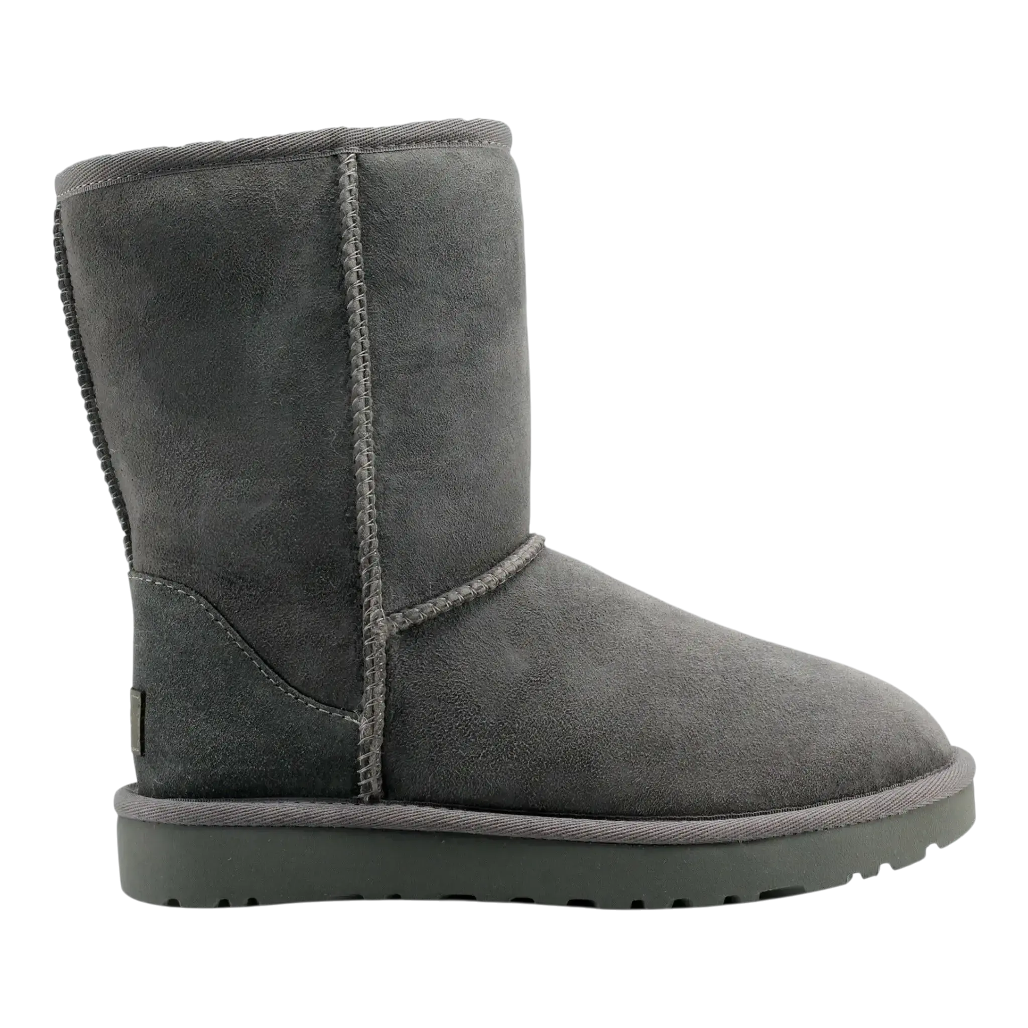 UGG Australia Classic Short II Boot in Grey Leather | Women's