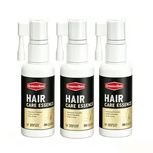 Greenvibes 3 Hair Care Essence - Infused with Butylene Glycol, Glycerin, Polyaminoglycoside Condensates - Boosts Strength & Vitality (Beauty & Personal Care Treatment Serum)