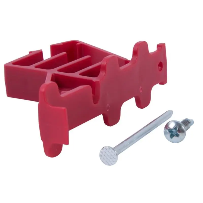 Gardner Bender 3026451 0.5 in. Snapshot Polypropylene Insulated Cable Staple, Red - 10 per Pack