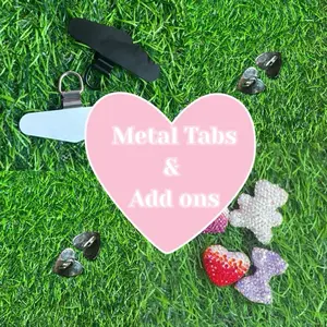 Metal Phone Tabs for Phone Charms - Durable & Stylish Phone Accessories for Easy Attachment and Stylish Appeal