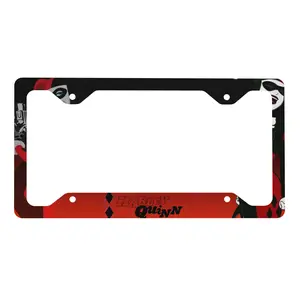 Harley Quinn Metal License Plate Frame