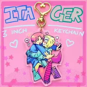 [HETALIA] Itager Keychain, Great For Daily Use Or As Thoughtful Little Gifts For Your Friends And Yourself.